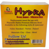 Hydra Bowl Large Clay Inserts - Pharaohs Hookahs