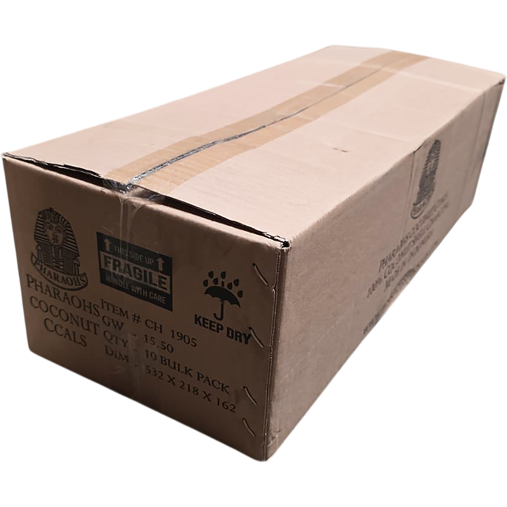 Pharaohs Coconut Cube Charcoal - 26mm - 15kg BULK PACK