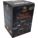 Coconut Quick Light Charcoal - 26mm Cubes