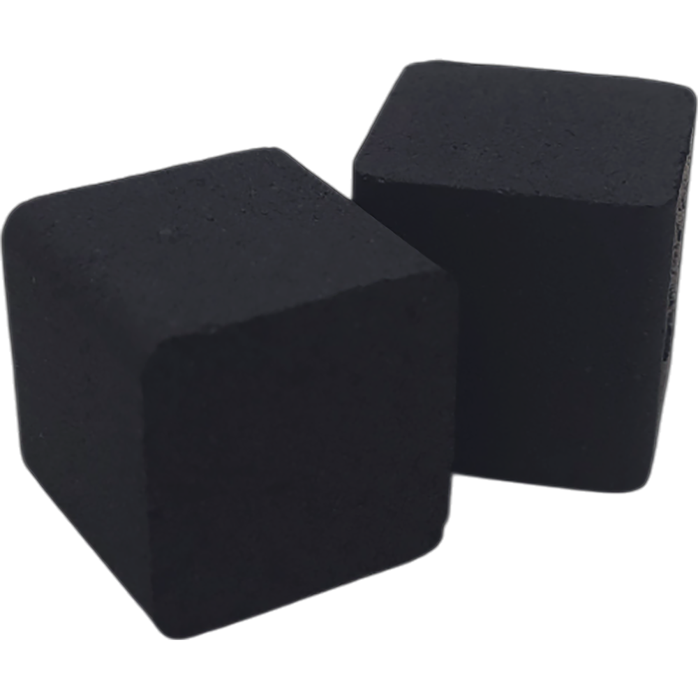 Coconut Quick Light Charcoal - 26mm Cubes